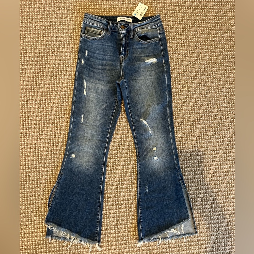 Brand new (with tags) Flying Monkey flare jeans